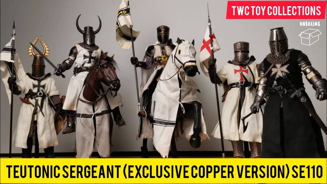 Unboxing COOMODEL  SE110 SERIES OF EMPIRES - TEUTONIC SERGEANT EXCLUSIVE COPPER VERSION