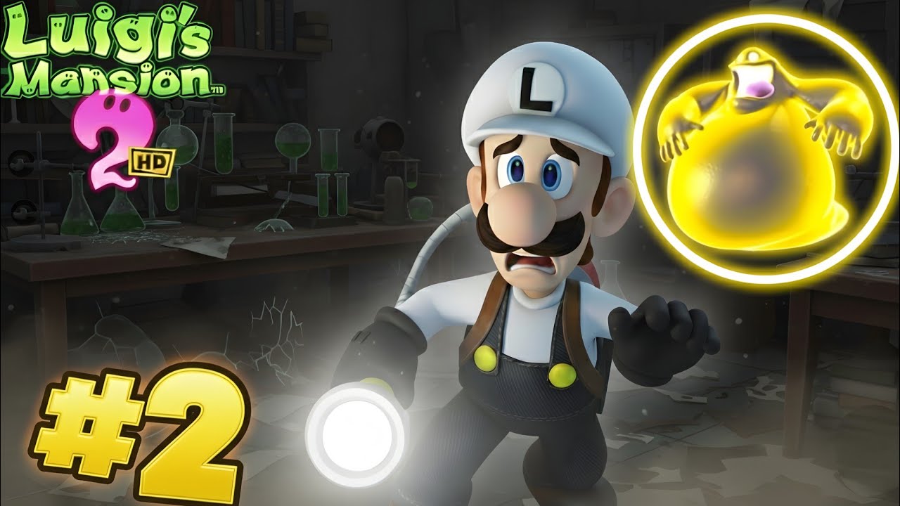 Luigi’s Mansion 2 👻 – Haunted Towers Walkthrough #1 | A Job for a Plumber 🧰🚽