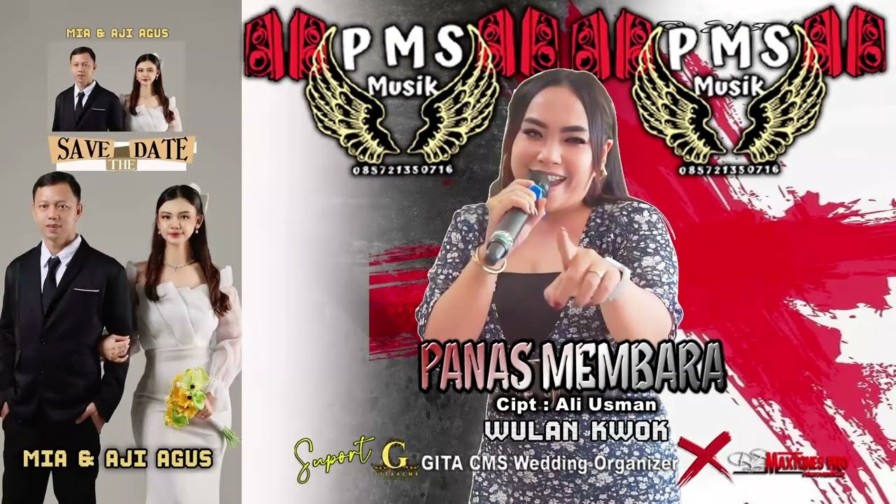 PANAS MEMBARA   WULAN KWOK - DILLAH - PMS MUSIC WEDD MIA & AJI AGUS 28 DESEMBER 2025 PEKAYON