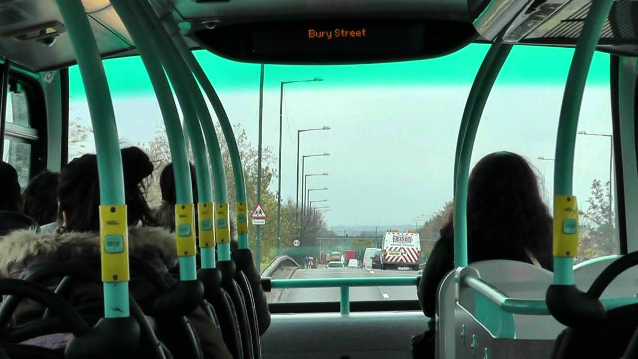 A ride on London bus route 231 on 21st Nov 2013