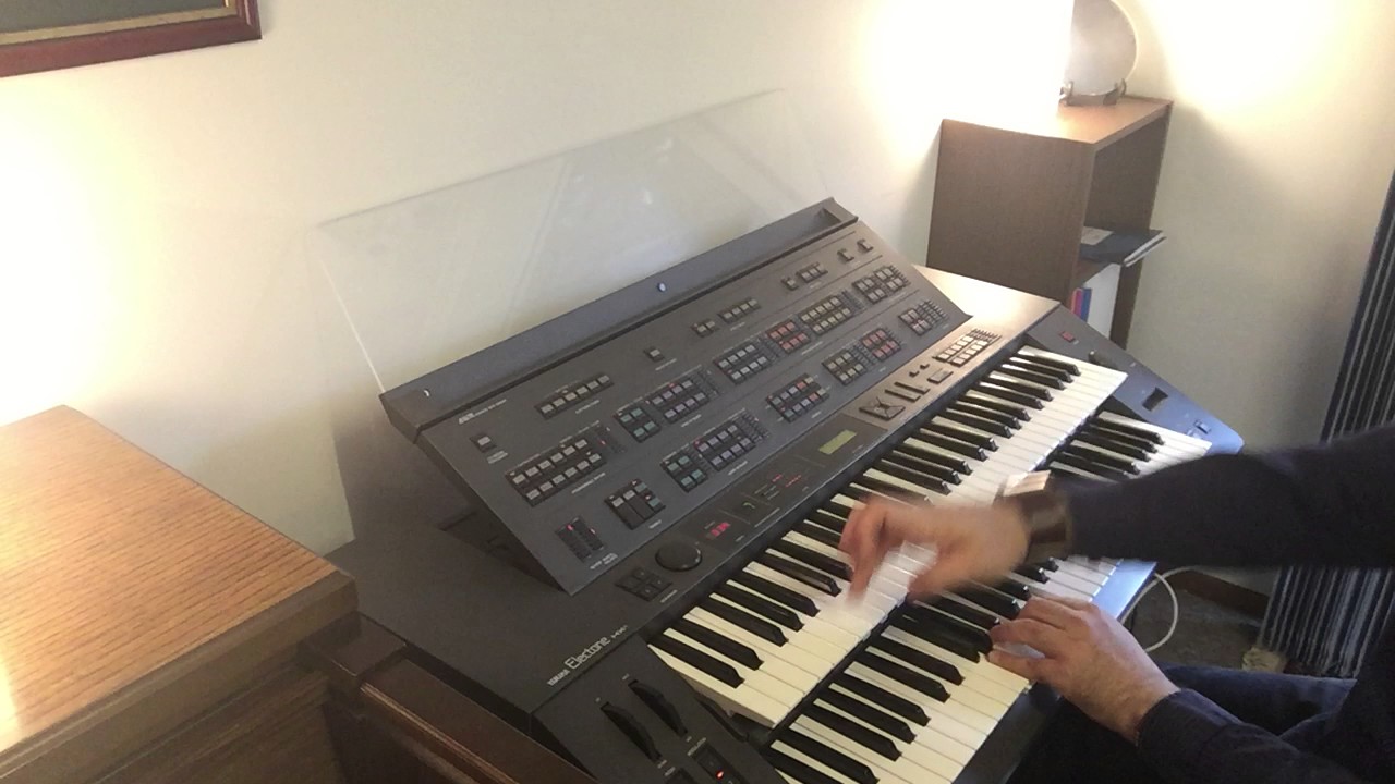 A Whiter Shade Of Pale - Yamaha Electone HX-1