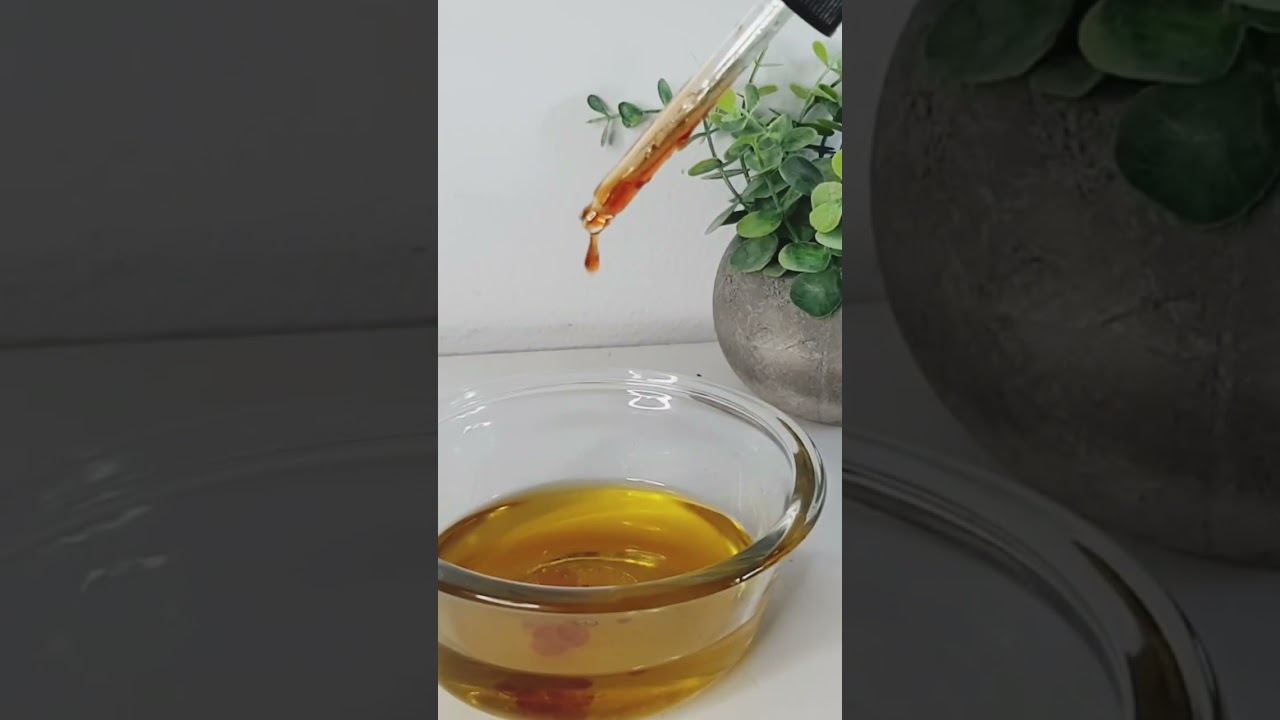Huile d'orange fait maison.   #teintbio, #teintlumineux #huiledorange