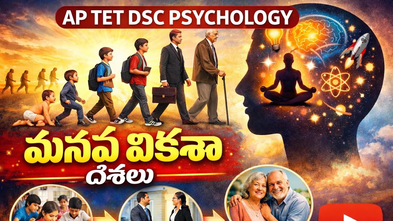 #మనవవికాసదశలు APTET #DSC #Psychology #HumanDevelopment  #StagesOfLife