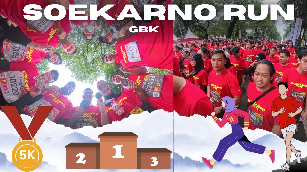 SOEKARNO RUN BY SOEKARNO FEST || FUN RUN 5K