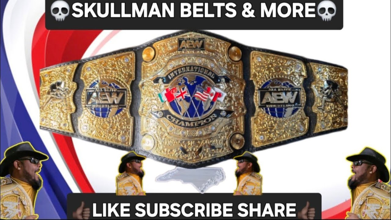 REVIEW: AEW (like) International Championship Belt