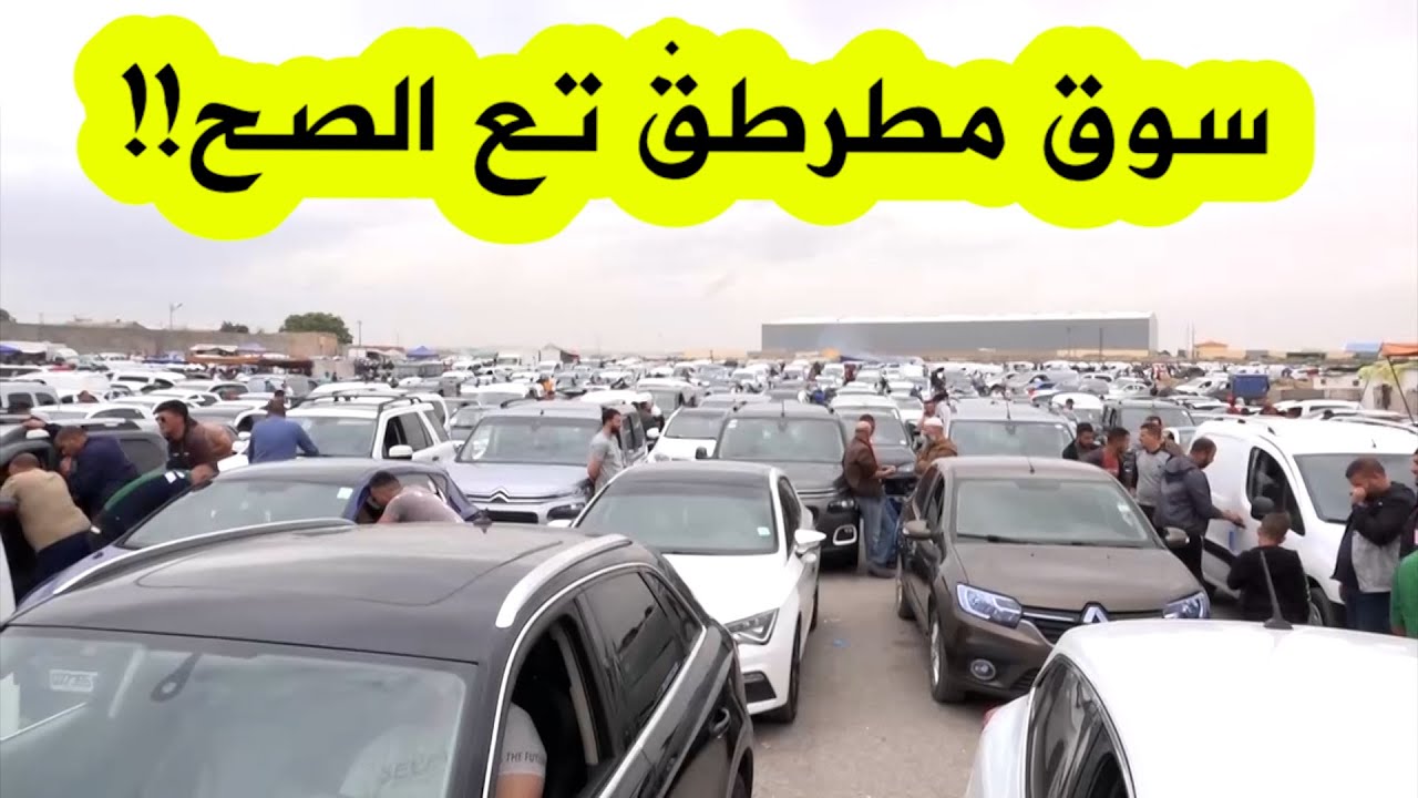 شاهدوا.. سوق السيارات بسطيف مملتئ اليوم عن آخره.. 