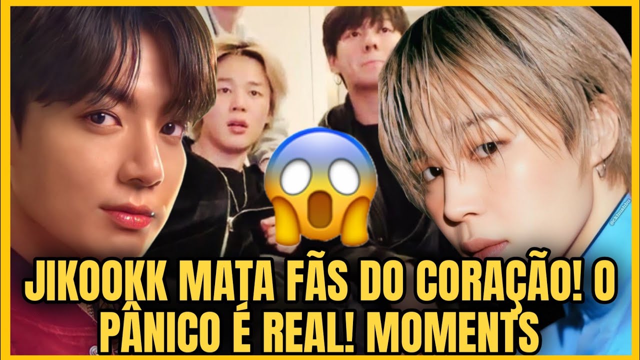 JIKOOK MATA FÃS DO CORAÇÃO!!! O PÂNICO FOI REAL COM POSTS DE MOMENTS+ TURNÊ MUNDIAL BTS +