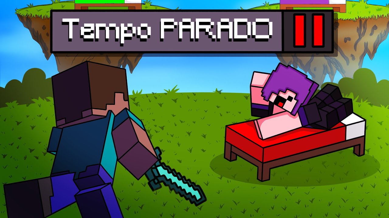 BEDWARS MAS EU POSSO PARAR O TEMPO