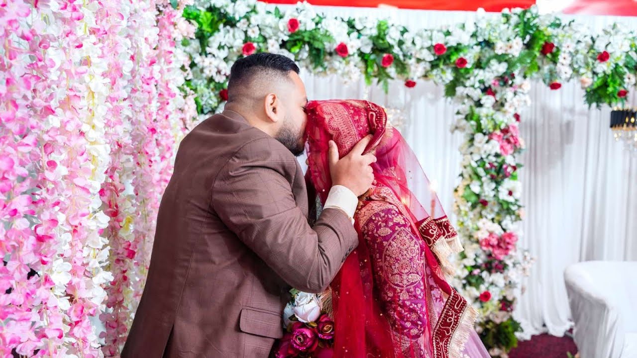 nikkah highlights - mr & mrs faaria