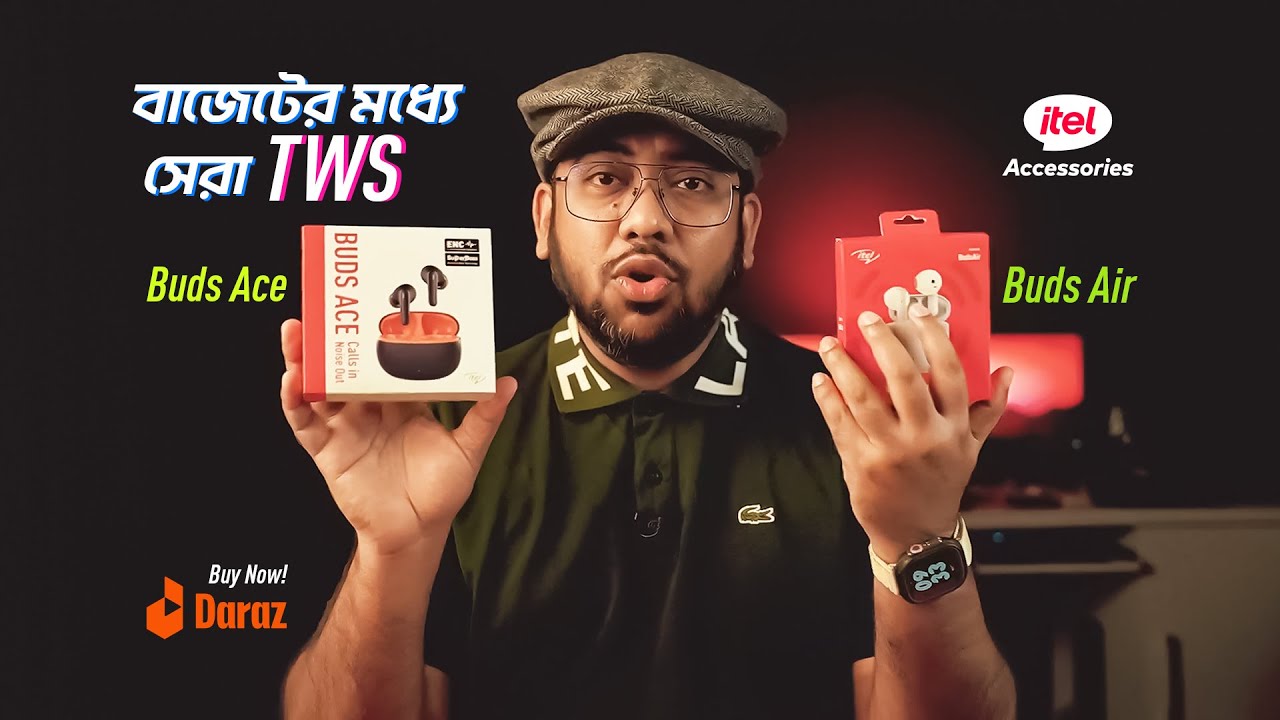 Itel TWS Review by Projukti Buds Ace & Buds Air Review by Farabi Ahmed #budsAce #budsair #projukti