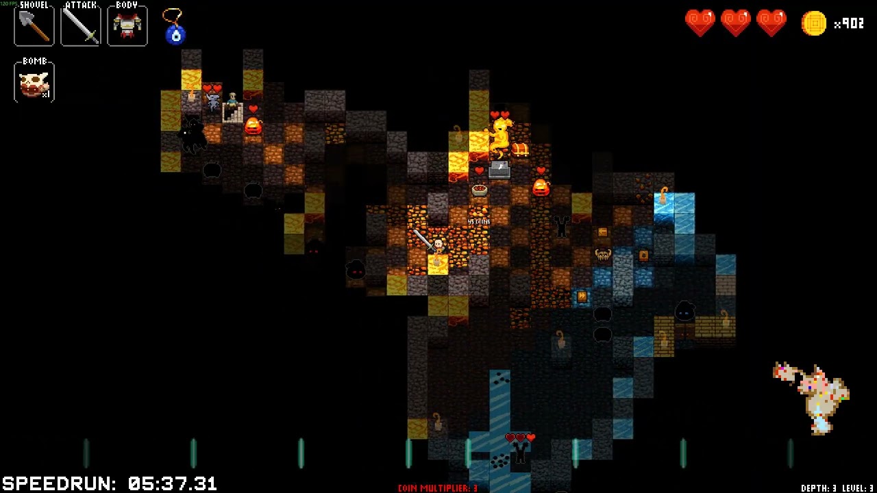 Crypt of the NecroDancer Ensemble low percent