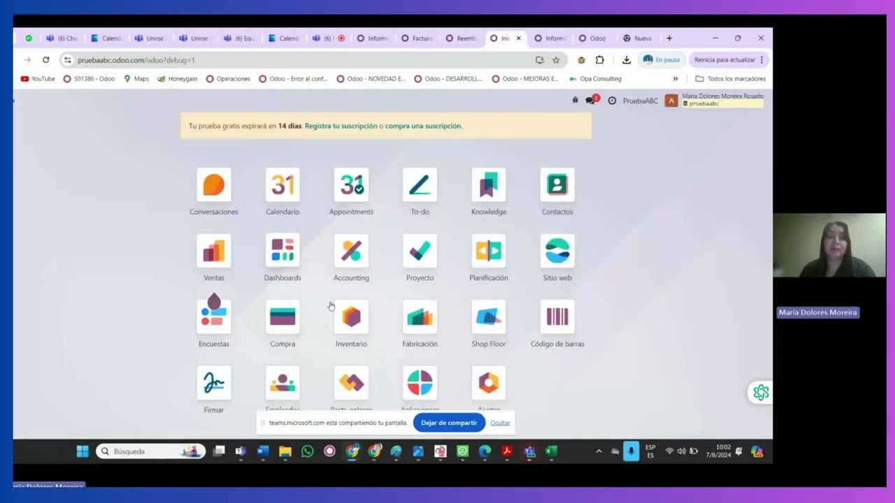 Revisión y Cuadre de Impuestos Mensuales en Odoo | Localización Ecuador - Acontsys