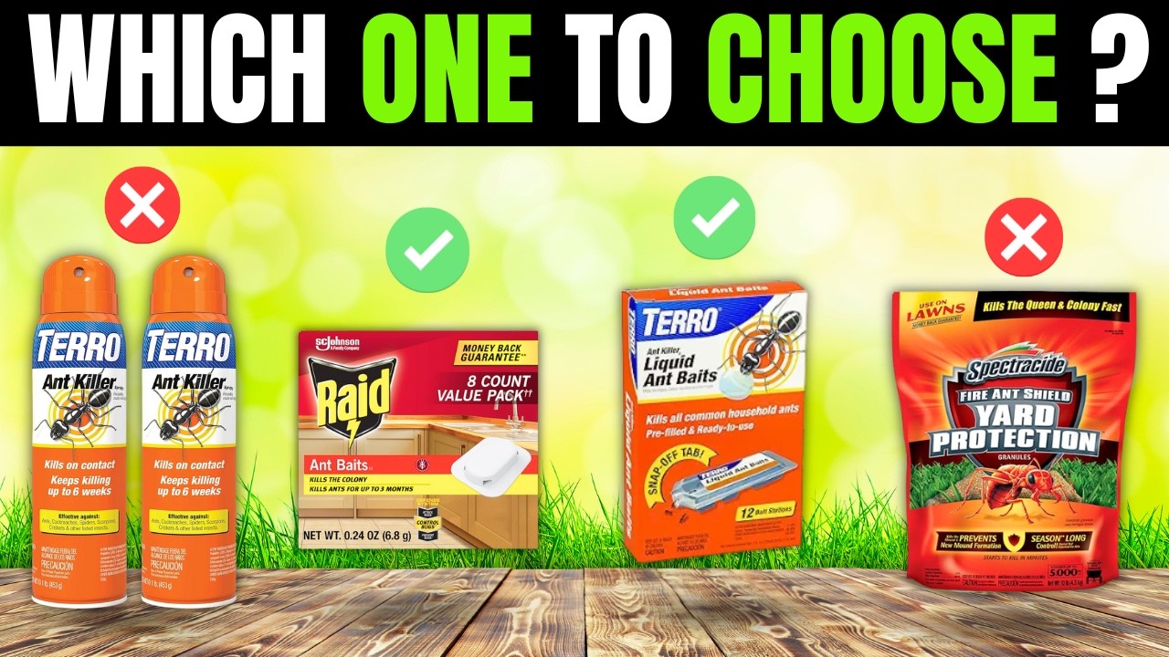 ✅ TOP 9 Best Ant Killers [2026] 🐜 Indoor & Outdoor Ant Baits & Repellents That Actually Work