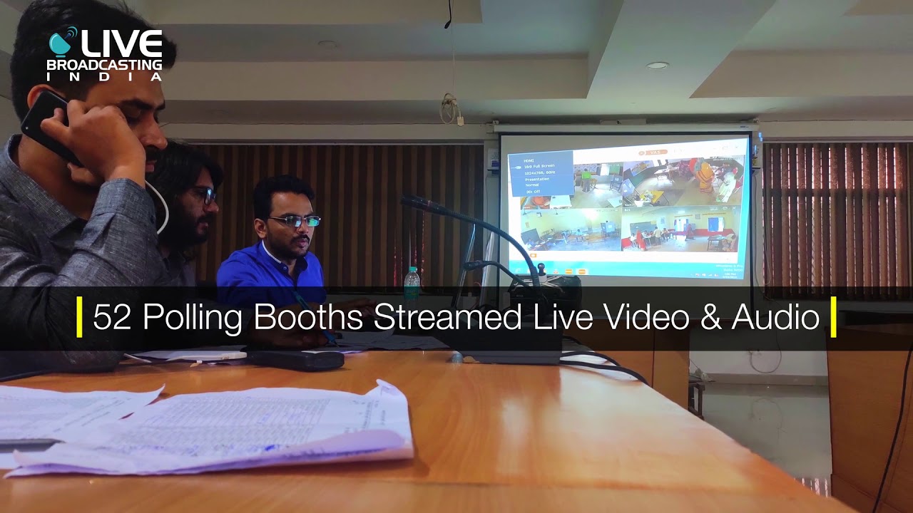 Election Webcast 52 Booths | Hamirpur Dist. U.P
