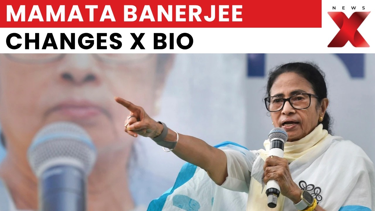 Mamata Banerjee Changes X Bio After BJP&rsquo;s Bengal Victory Sparks Buzz | Latest News | NewsX