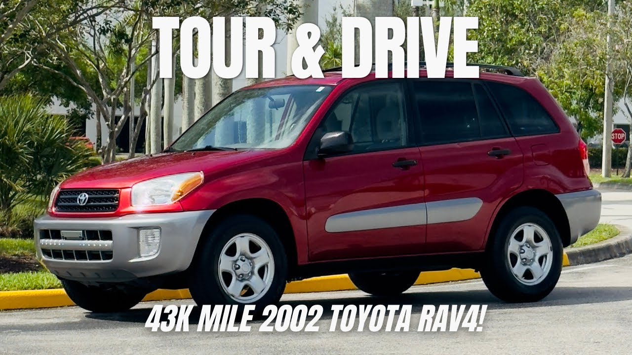 Tour & Drive: 43k Mile 2002 Toyota RAV4