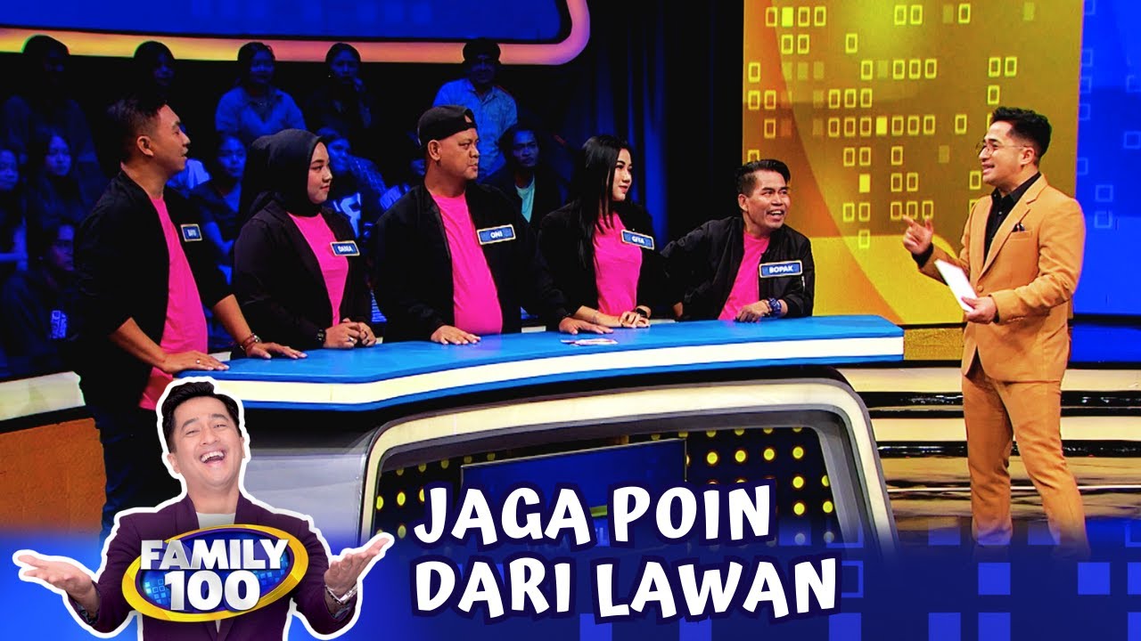 MAKIN SERU! Bopak Castello & Daus Mini Saling Rebutan Poin - Family 100