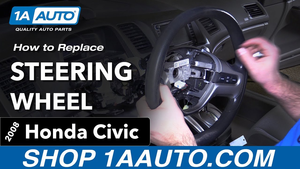 How to Replace Steering Wheel 2006-2011 Honda Civic