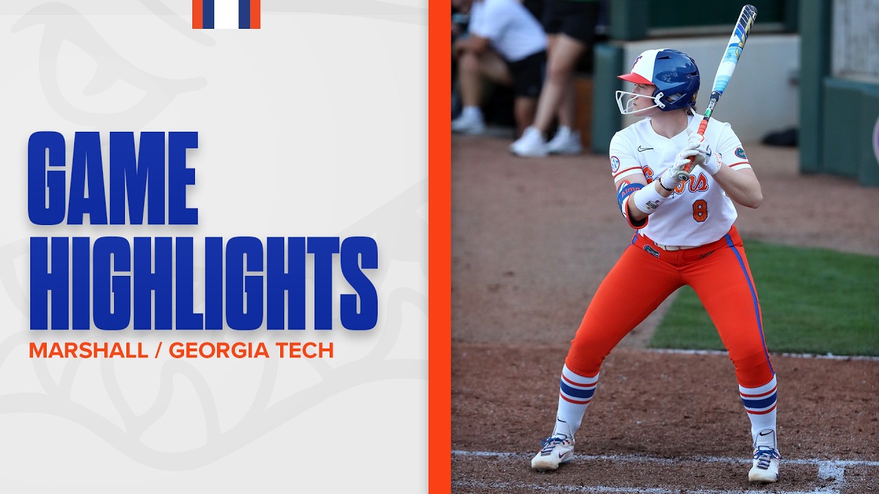 Florida Softball Highlights | Marshall/Georgia Tech | February 13, 2026