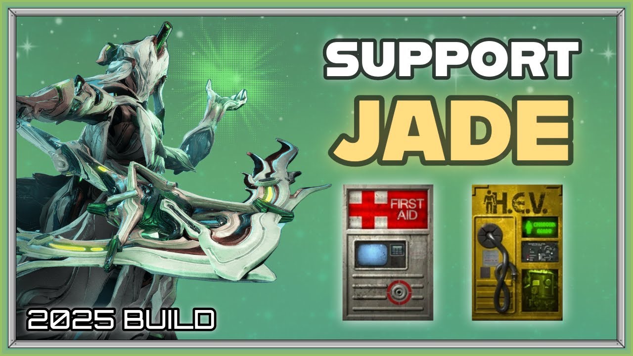 WARFRAME | JADE SUPPORT BUILD GUIDE! 2025 BUILD