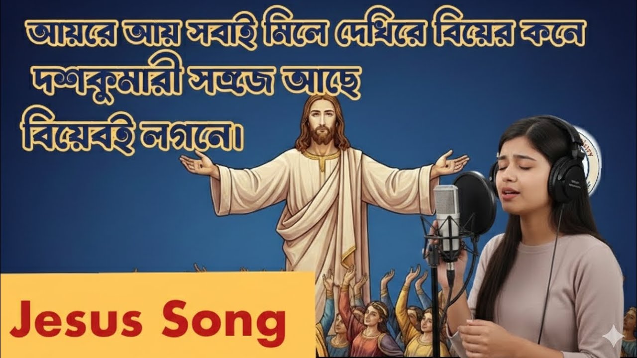 আয়রে আয় সবাই মিলে দেখবি বিয়ের কনে।। New Bangla Jesus Song।। পিতা পরমেশ্বরের ভজন গান।।