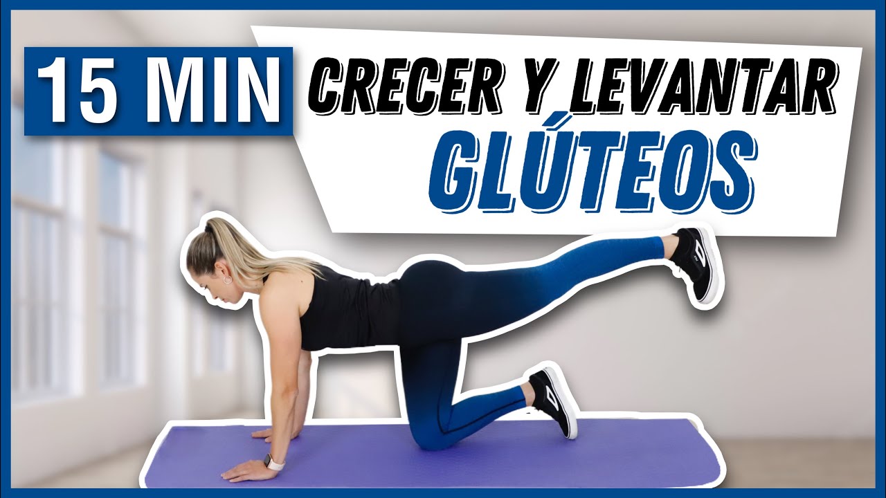 LEVATA Y AUMENTA TUS GLÚTEOS CON ESTA RUTINA EN EL SUELO | SIN EQUIPAMIENTO | 15 MIN | NatyGlossGym