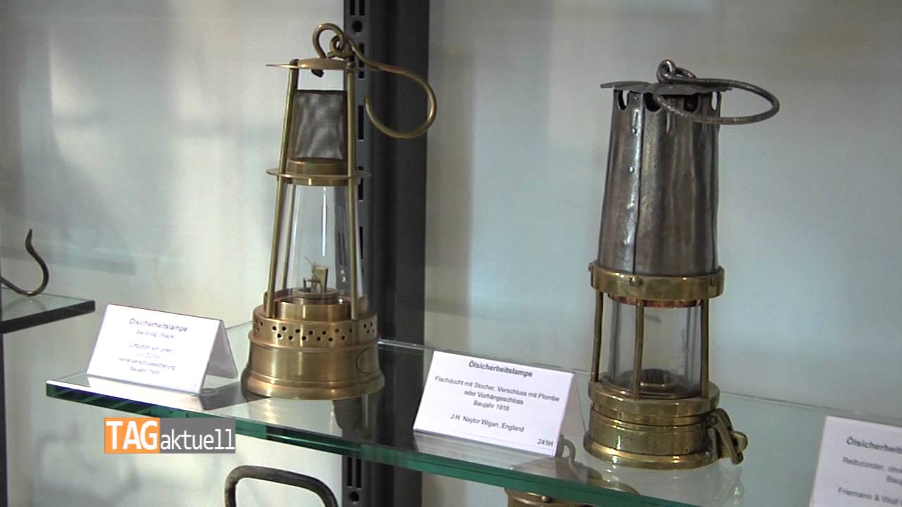 Bergbaumuseum Reinsdorf startet in mit Grubenlampen Ausstellung die Saison