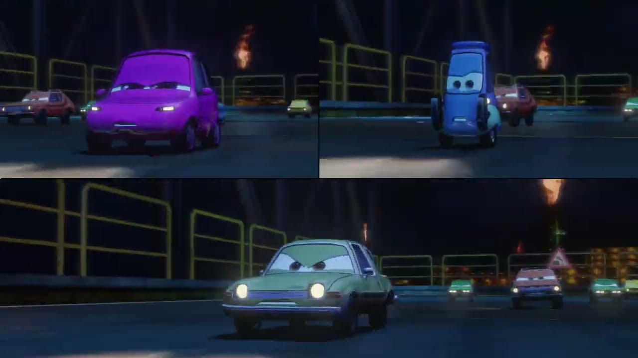 Cars 2 The Video Game | Chuki Vs Guido Vs Acer and the lemons on every mission |