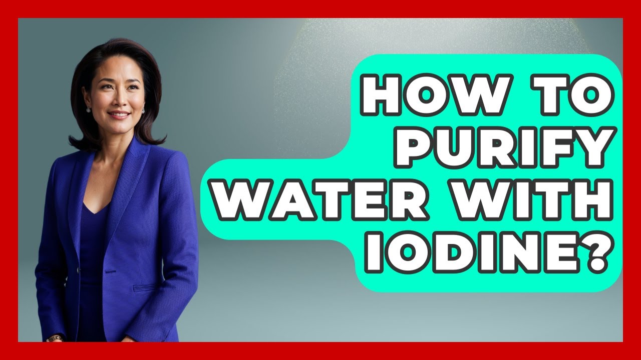 How To Purify Water With Iodine? - The Marksman's Journal