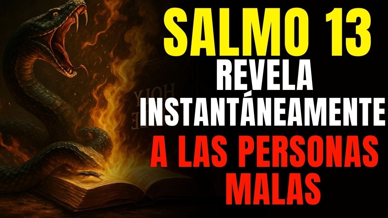 Este Salmo revela quién te está haciendo brujería. El Salmo 13 te lo revelará.