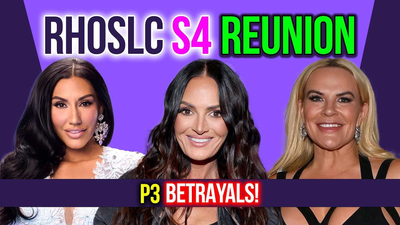 RHOSLC S4 Reunion P3 Betrayal! #rhoslc #rhoslcreunion #bravotv #peacocktv