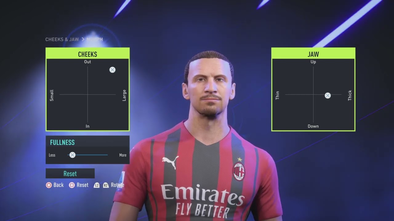 FIFA 22 - How to create Zlatan Ibrahimovic - Pro Clubs/Create a player (PS5)