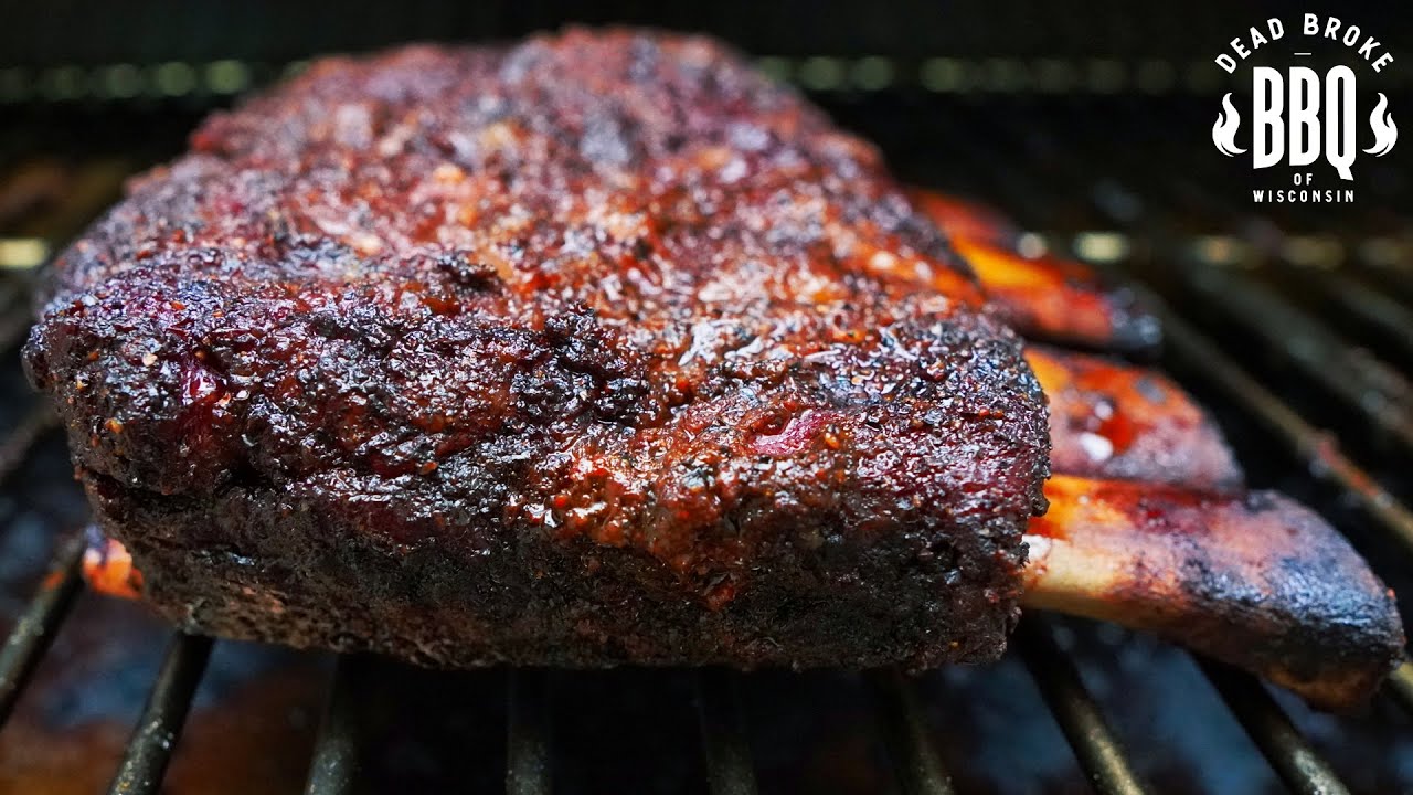 Smoked Beef Ribs On A Pellet Grill