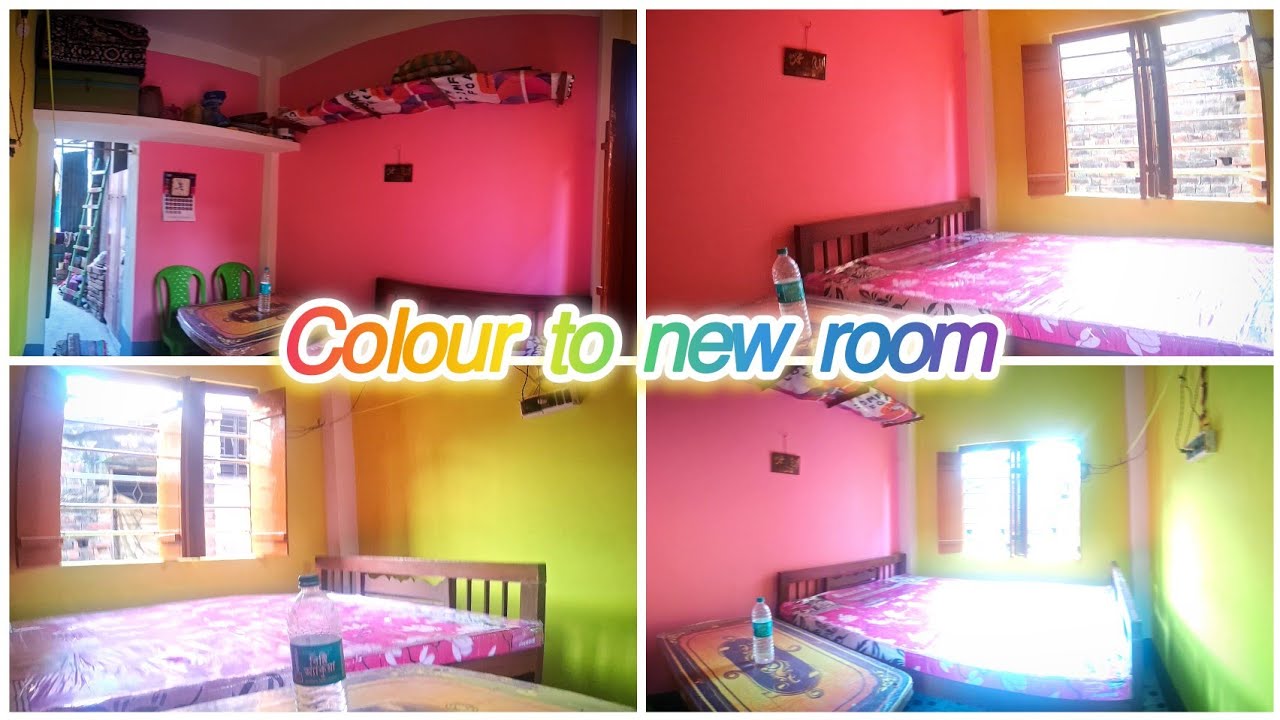 Colour idea for new room . Wonderful ghar mai painting kaunsa kare