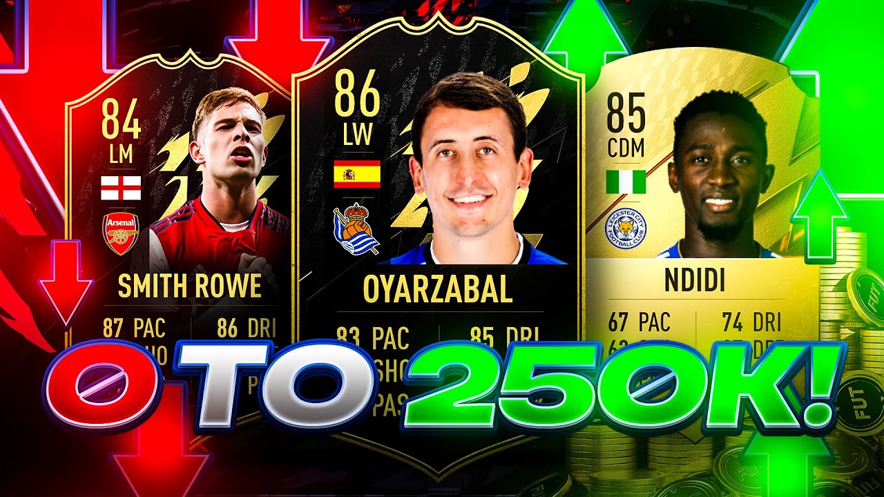 0 Coins To 250K Quickly! How To Make 250k In FIFA 22 Ultimate Team