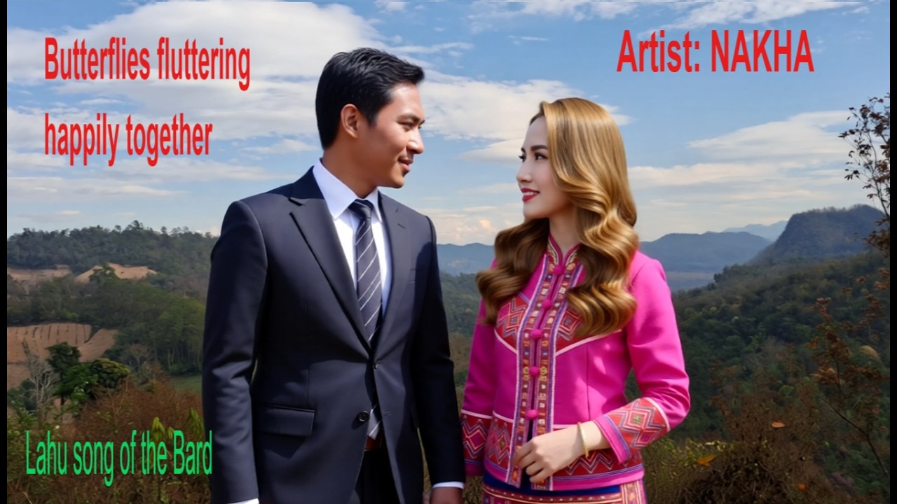 Lahu song 2026 - Butterflies fluttering happily together [ NAKHA ] Lahu song of the Bard