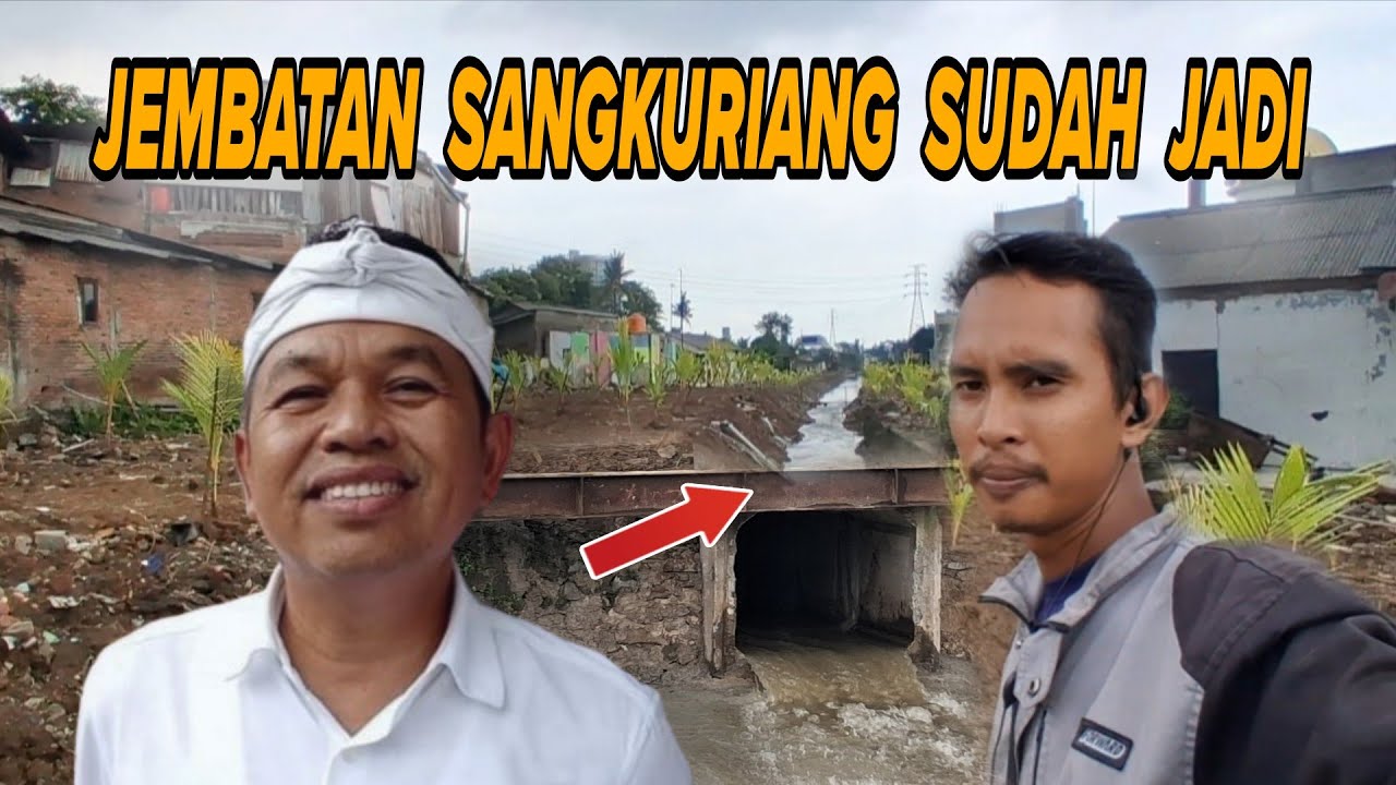 INI KEREN❗️ PENANAMAN POHON KELAPA SUDAH MERATA | JEMBATAN SANGKURIANG WADAS SUDAH JADI
