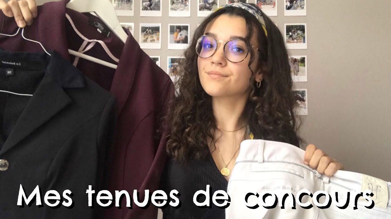 Mes tenues de concours !
