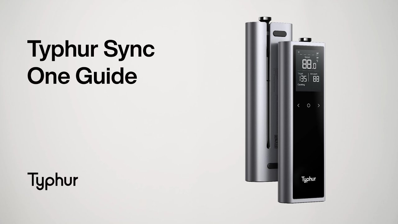 Unboxing the Typhur Sync One Wireless Meat Thermometer | Sync One Guide
