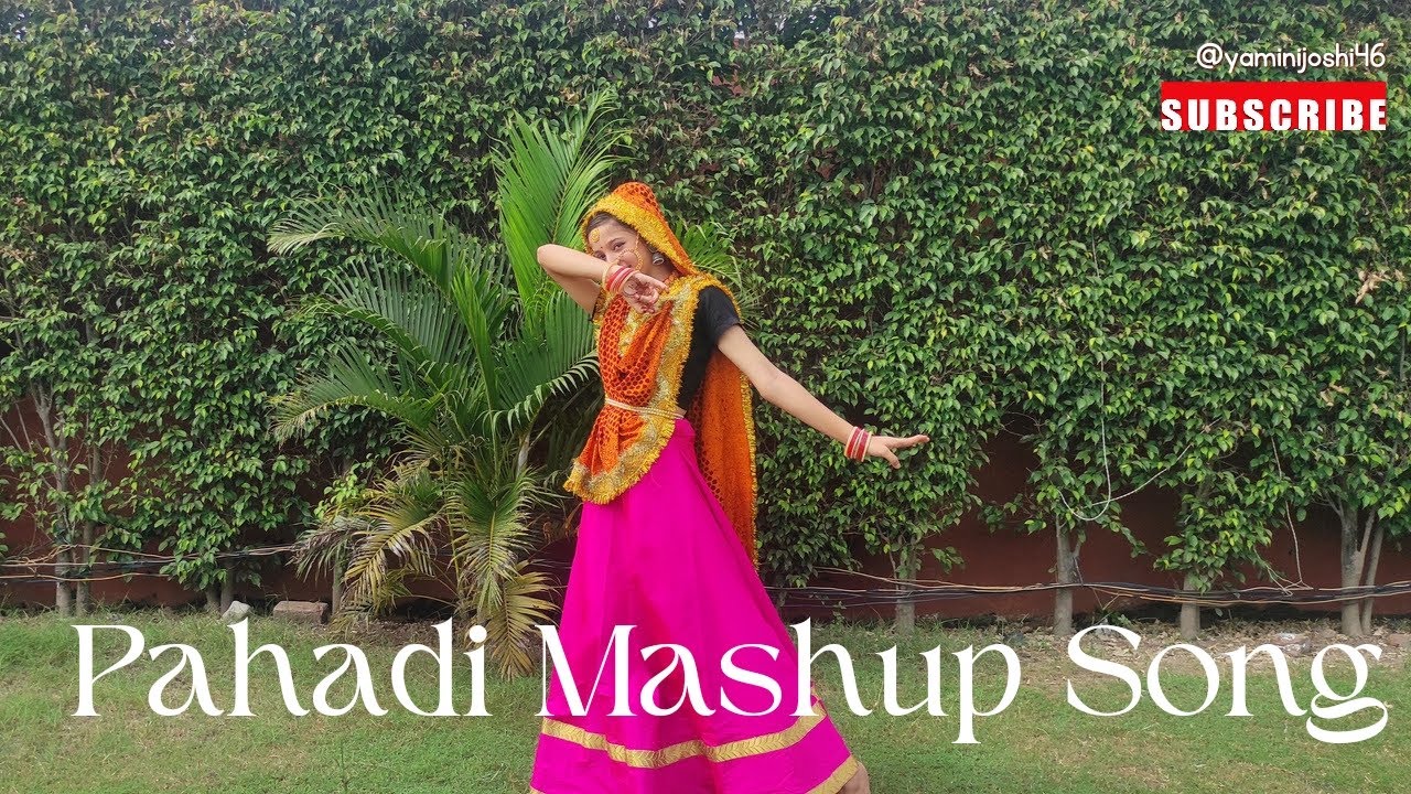 Pahadi Mashup Song | Rangili Pichodi | Laski Kamar | Ghumede Munshyara | By Yamini Joshi