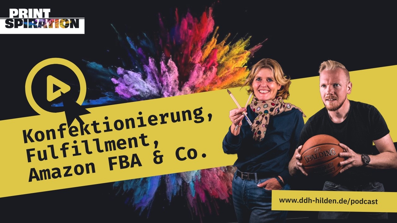 Printspiration - Episode E130 - Fulfillment mit Herz: Amazon FBA, Etsy & coole Onboarding-Pakete