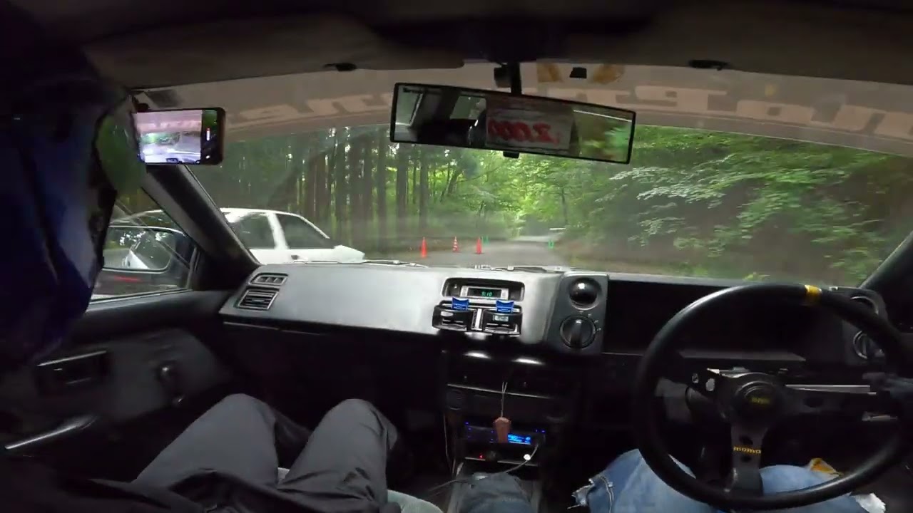 AE86 ドリフト 車載 in 群サイ 2023/7/8 (4AG ドリフト峠アタック)