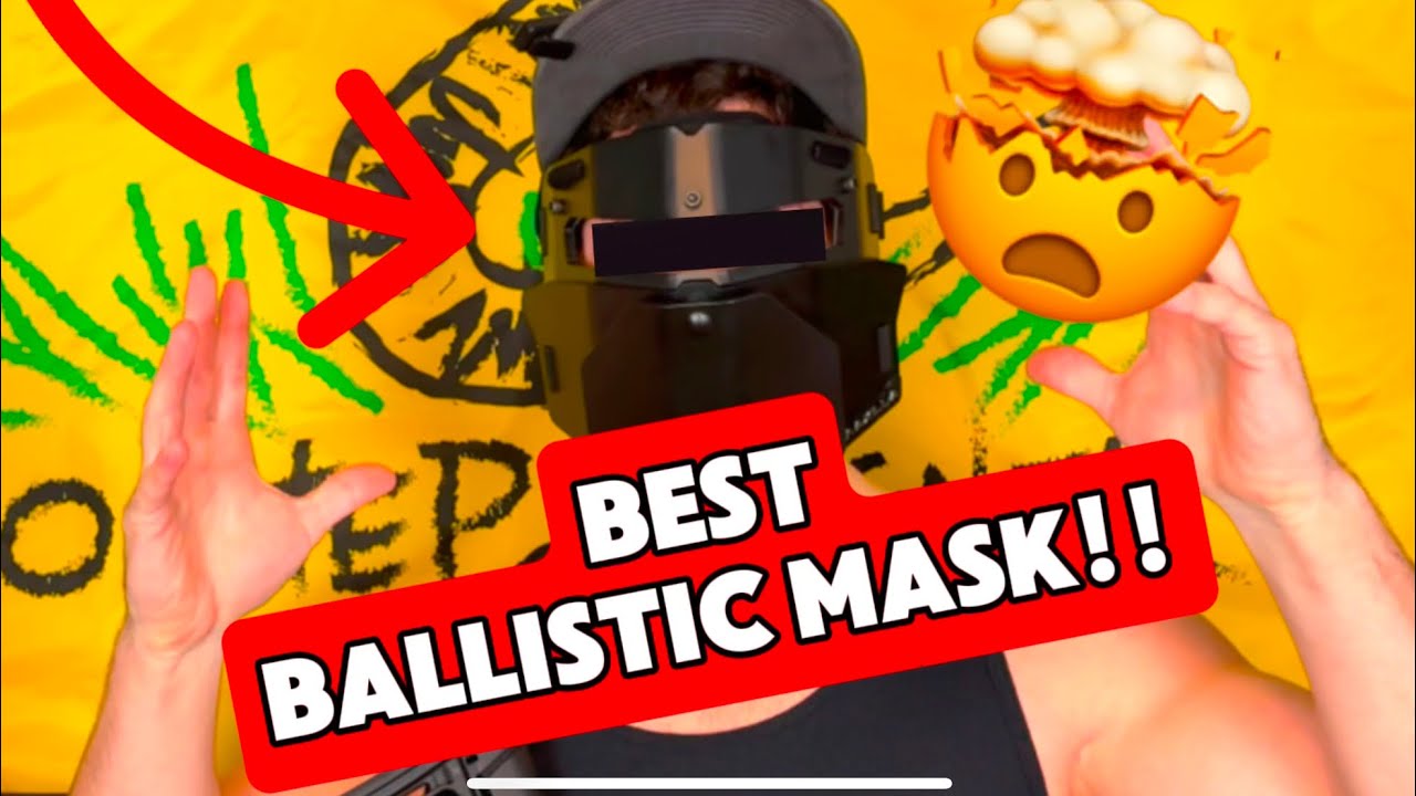 A Ballistic Face Mask that ACTUALLY WORKS!!!