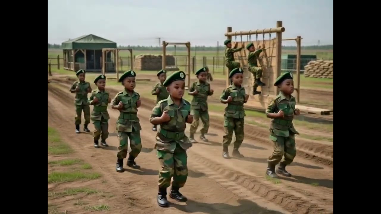Amazing training kids 