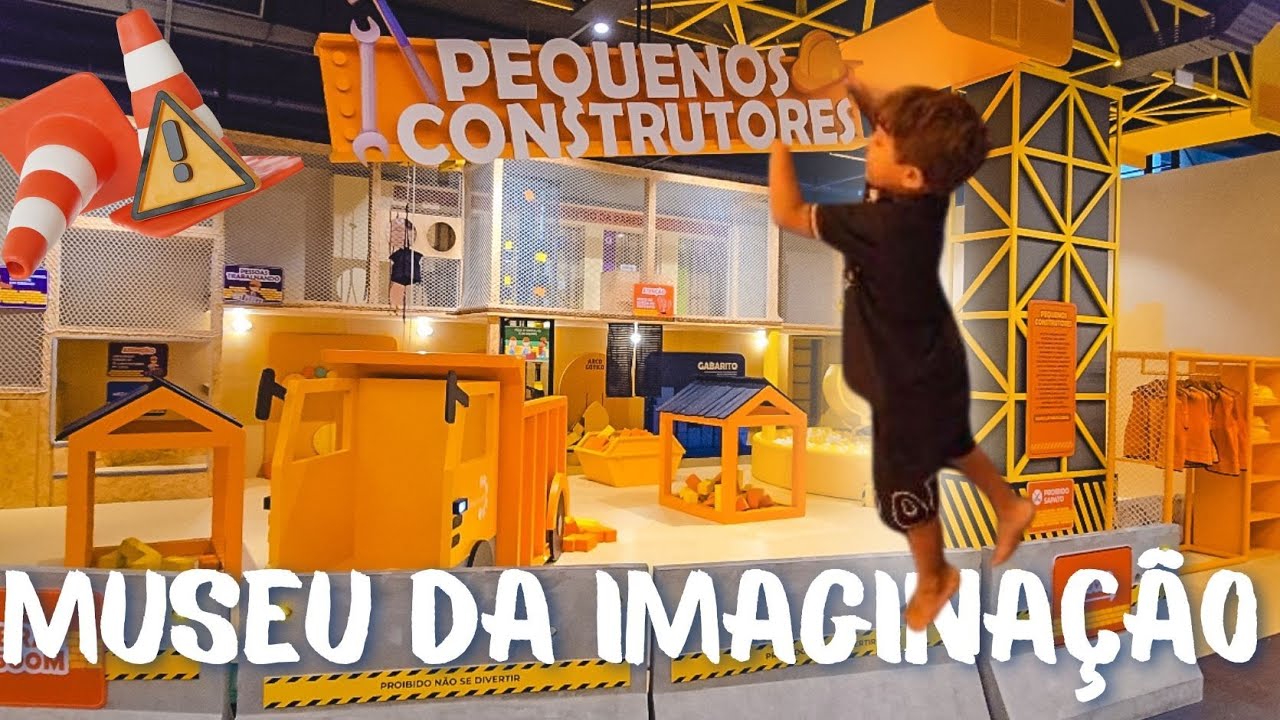 O MELHOR MUSEU PARA TODAS AS IDADES - Museu da imaginação