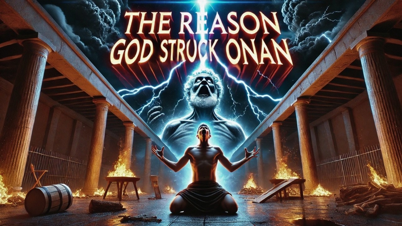 THE SHOCKING REASON WHY GOD STRUCK ONAN #onan #BiblicalHistory