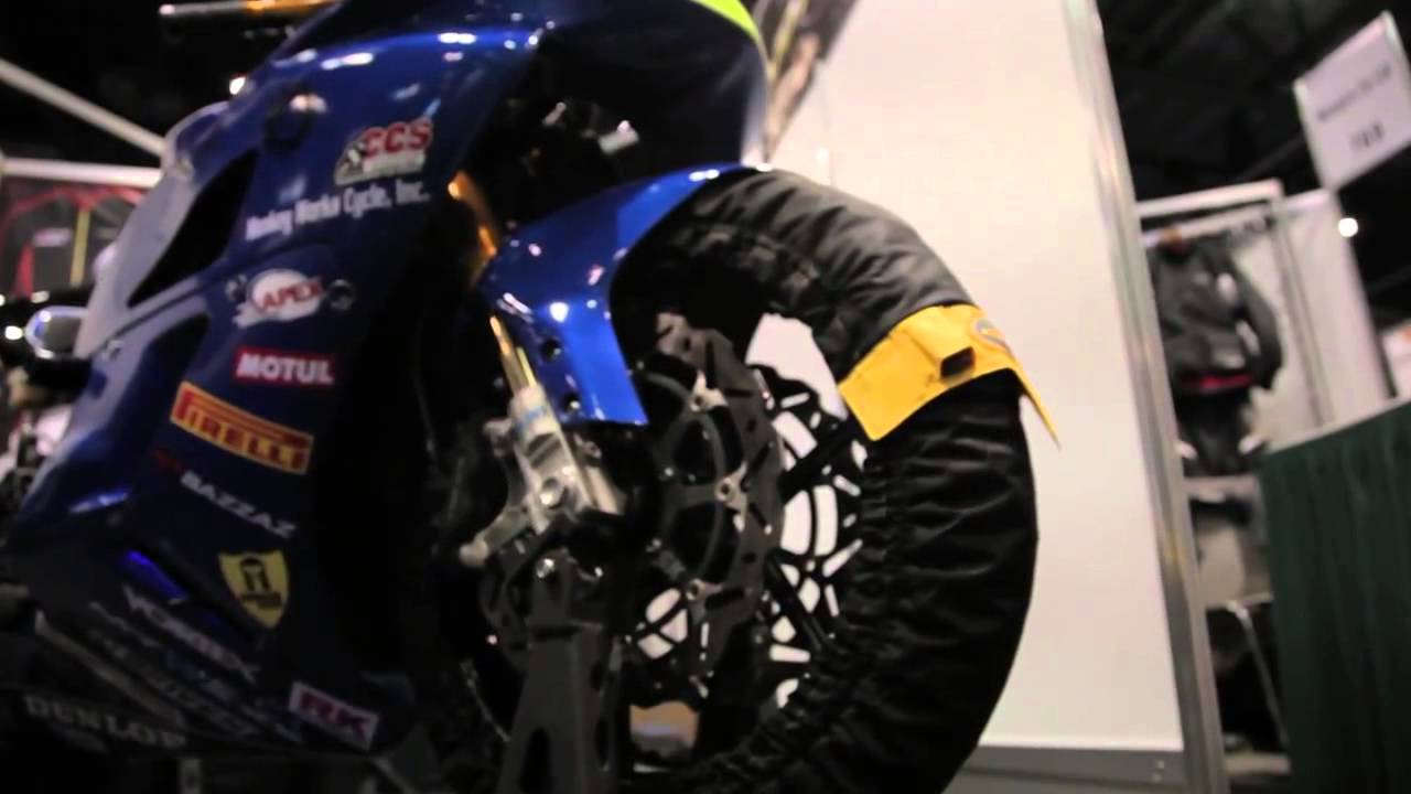 MOTO-D Tire Warmers @ AIM Expo 2013