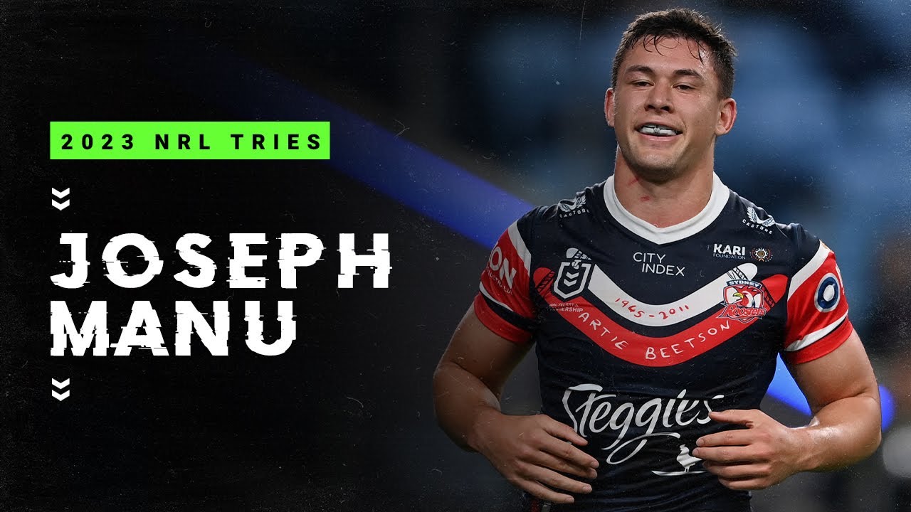NRL Highlights | Joseph Manu's 2023 try-scoring season | NRL