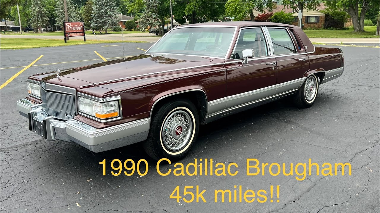1990 Cadillac Brougham 45k miles!!