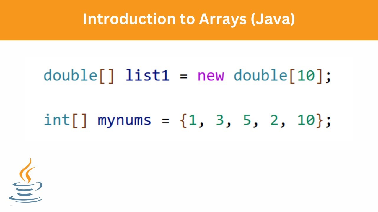 Introduction to Arrays | Java
